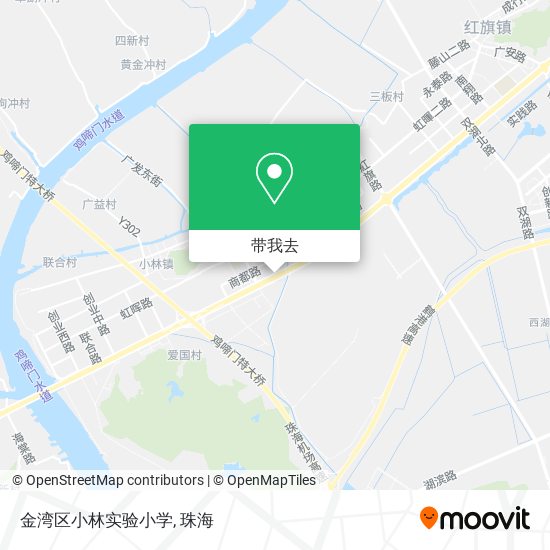 金湾区小林实验小学地图