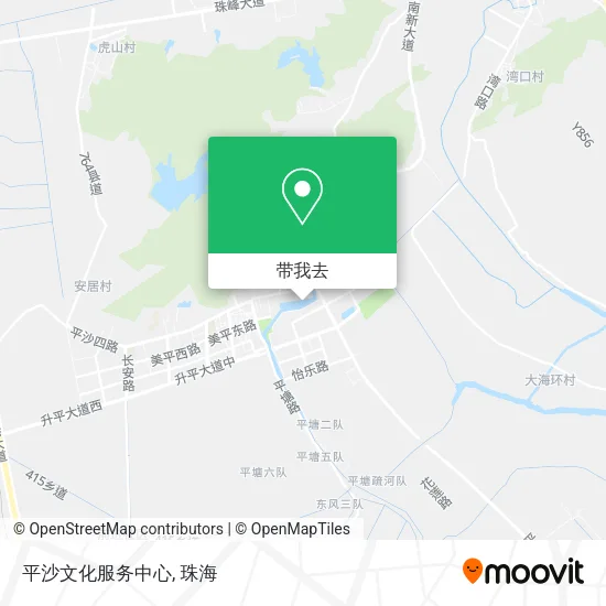平沙文化服务中心地图