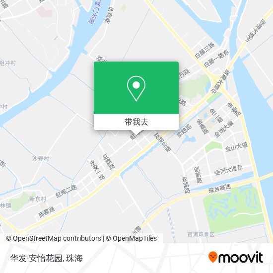 华发·安怡花园地图