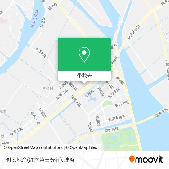 创宏地产(红旗第三分行)地图