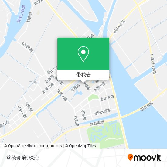 益德食府地图