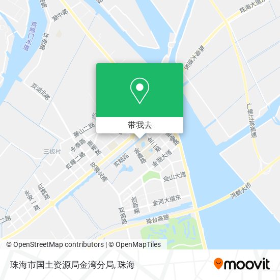 珠海市国土资源局金湾分局地图