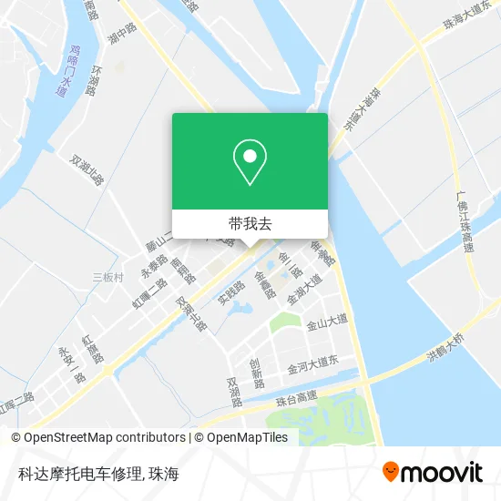 科达摩托电车修理地图