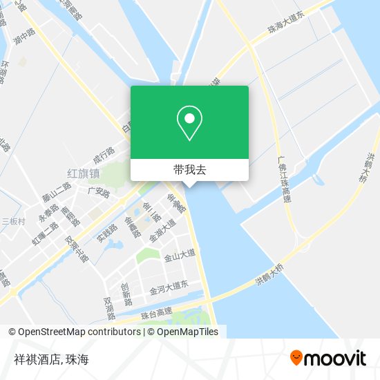 祥祺酒店地图