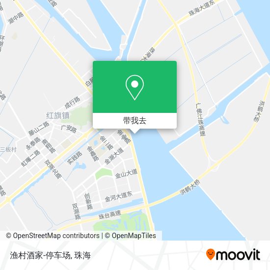 渔村酒家-停车场地图