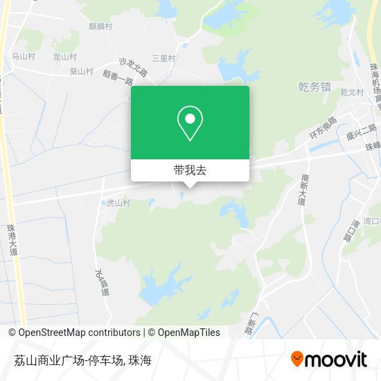荔山商业广场-停车场地图