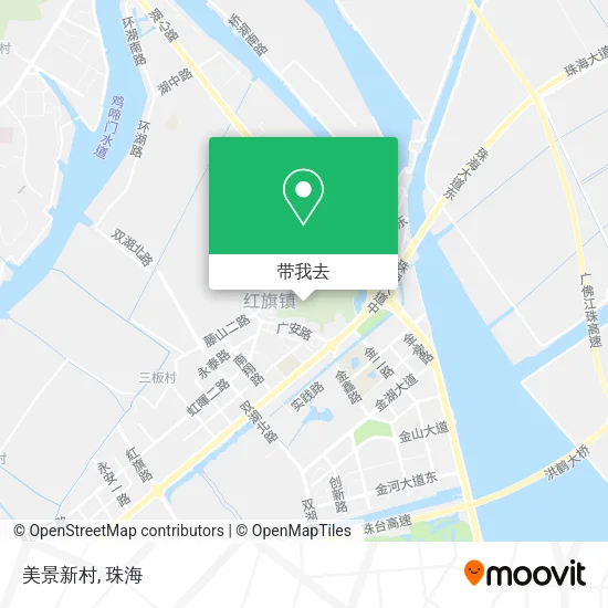 美景新村地图