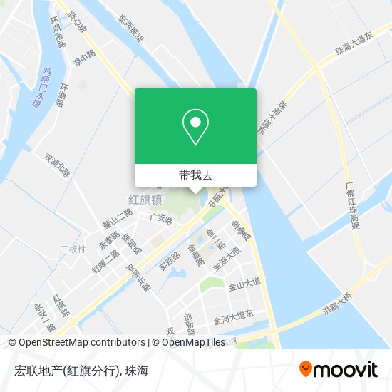 宏联地产(红旗分行)地图
