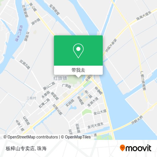 板樟山专卖店地图