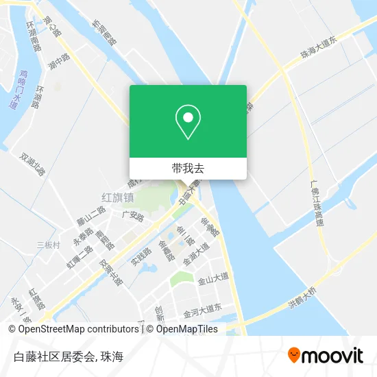 白藤社区居委会地图
