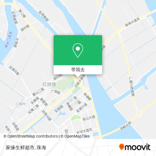 家缘生鲜超市地图