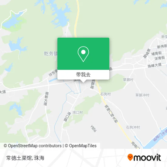 常德土菜馆地图