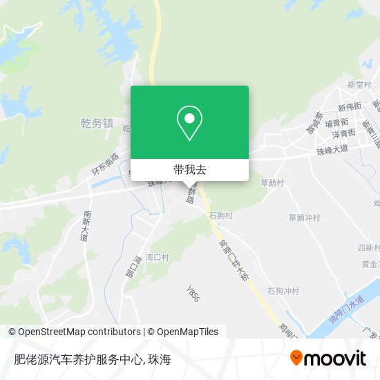 肥佬源汽车养护服务中心地图