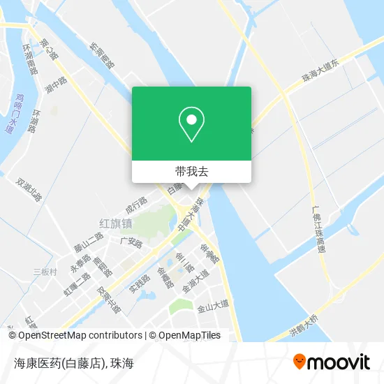 海康医药(白藤店)地图