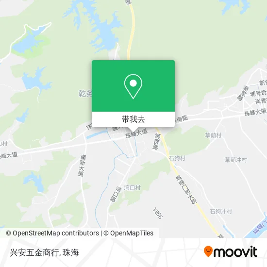 兴安五金商行地图