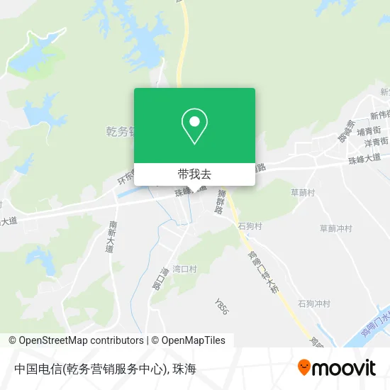 中国电信(乾务营销服务中心)地图