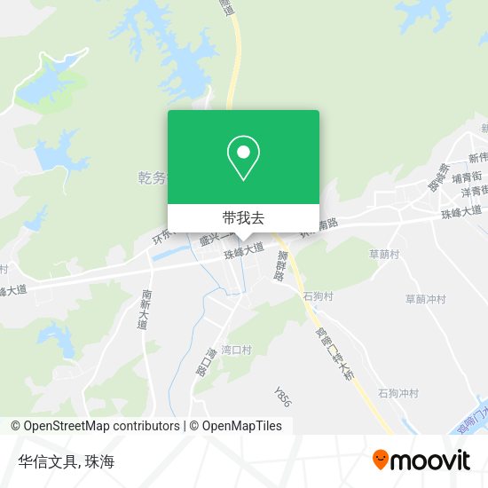 华信文具地图