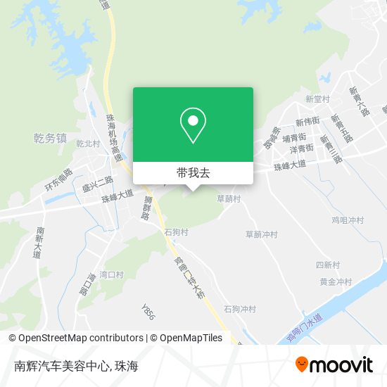 南辉汽车美容中心地图