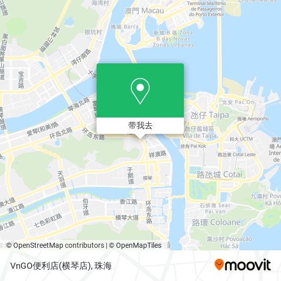 VnGO便利店(横琴店)地图