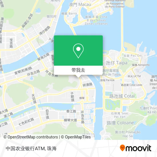 中国农业银行ATM地图