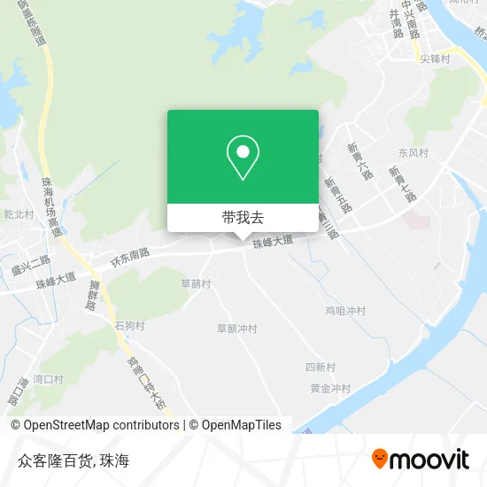 众客隆百货地图