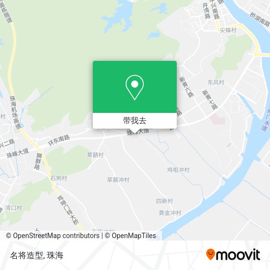 名将造型地图
