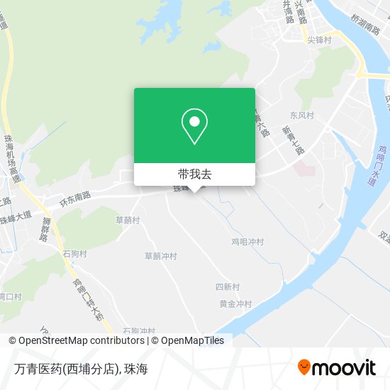 万青医药(西埔分店)地图