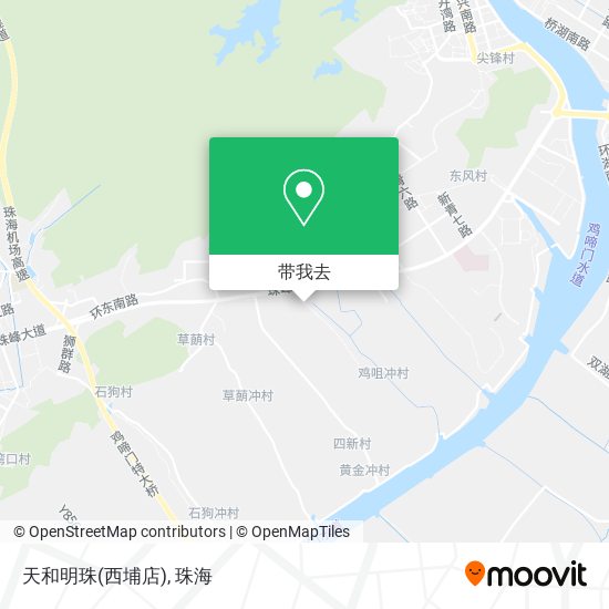 天和明珠(西埔店)地图