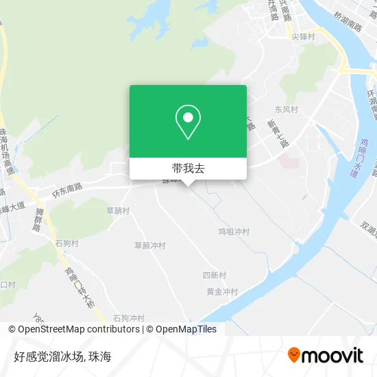 好感觉溜冰场地图