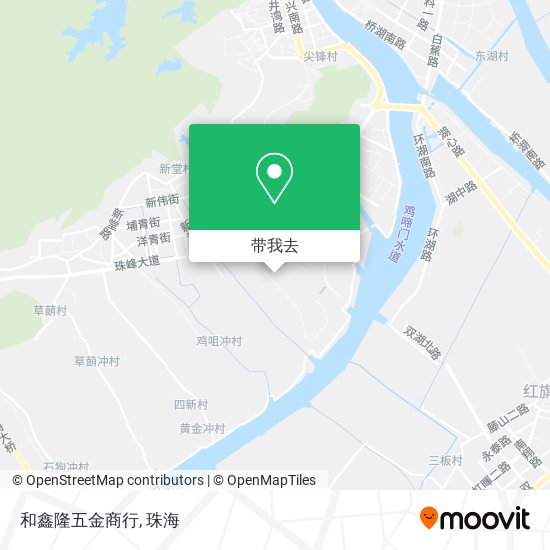 和鑫隆五金商行地图