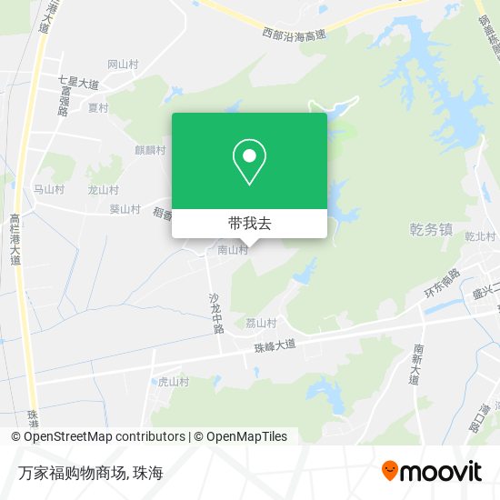 万家福购物商场地图
