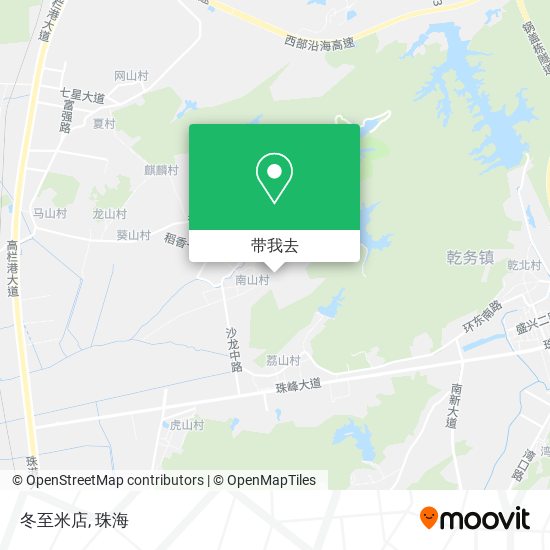 冬至米店地图