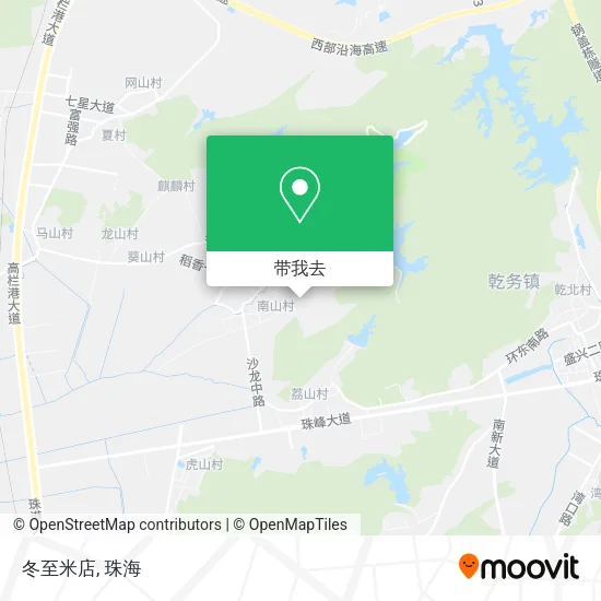 冬至米店地图