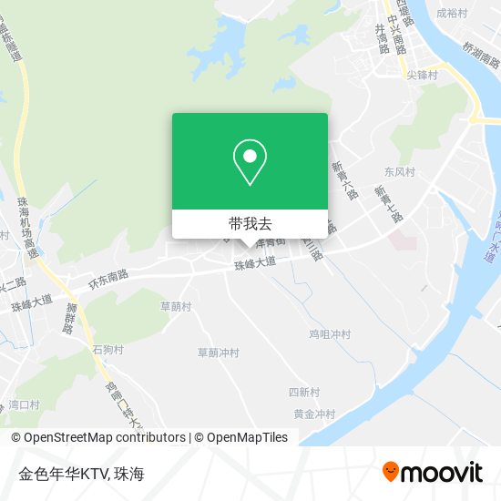 金色年华KTV地图