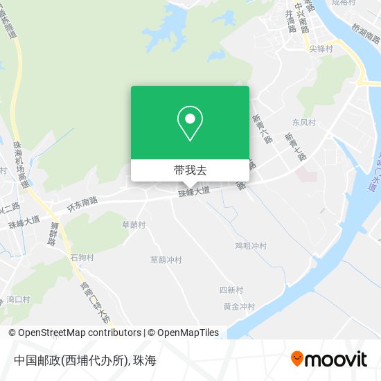 中国邮政(西埔代办所)地图