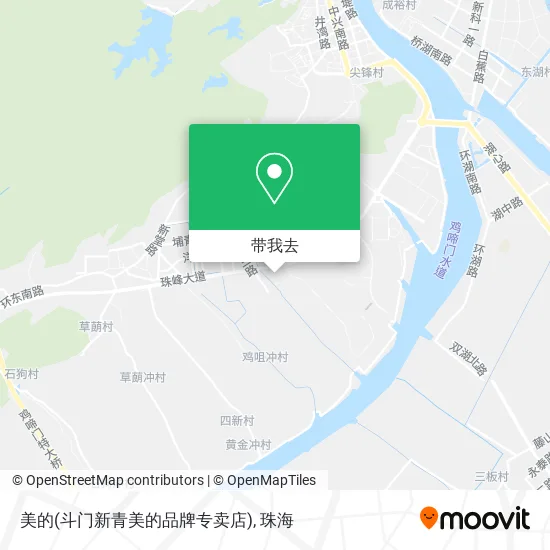 美的(斗门新青美的品牌专卖店)地图