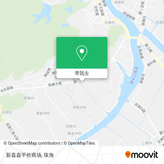 新嘉嘉平价商场地图