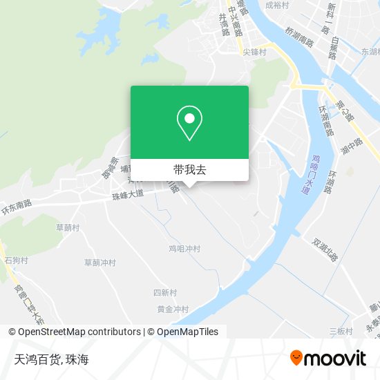 天鸿百货地图