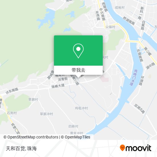 天和百货地图
