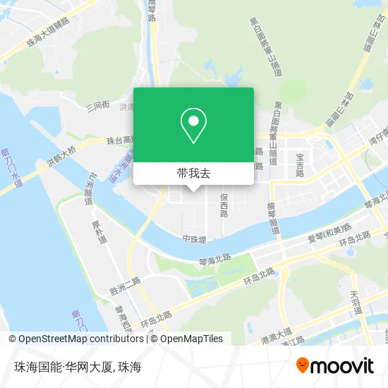 珠海国能·华网大厦地图