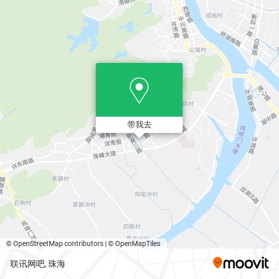 联讯网吧地图