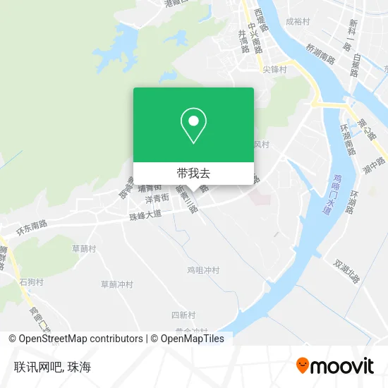 联讯网吧地图