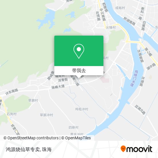 鸿源烧仙草专卖地图