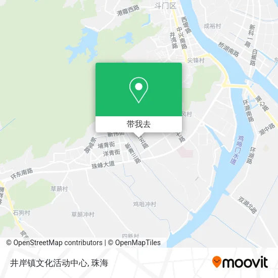 井岸镇文化活动中心地图