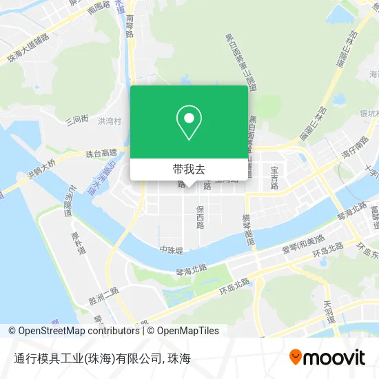 通行模具工业(珠海)有限公司地图
