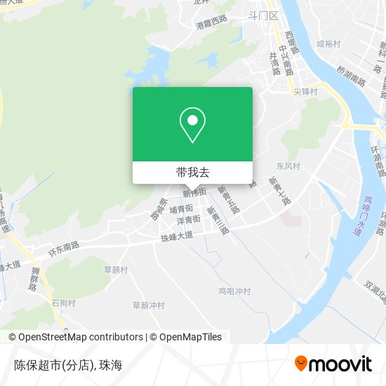 陈保超市(分店)地图
