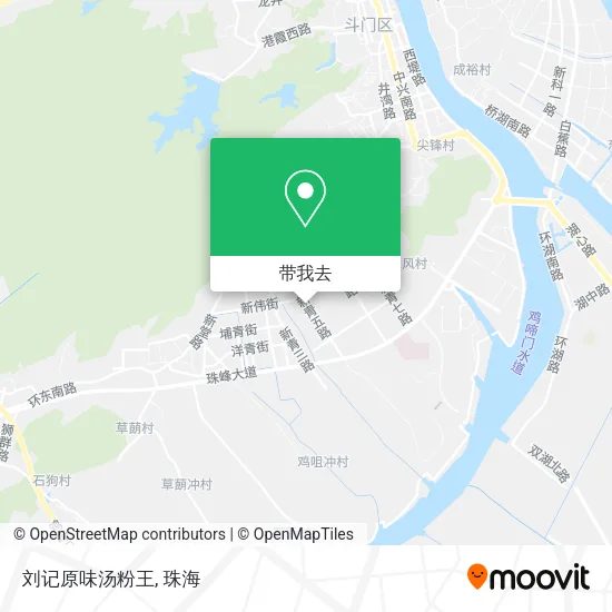 刘记原味汤粉王地图