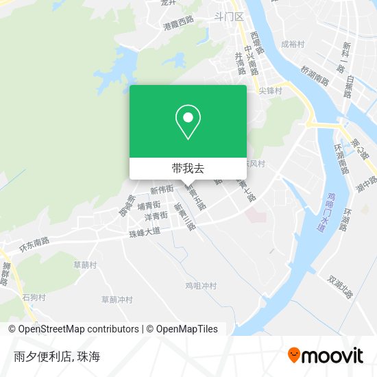 雨夕便利店地图