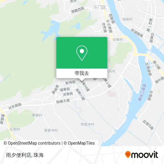 雨夕便利店地图