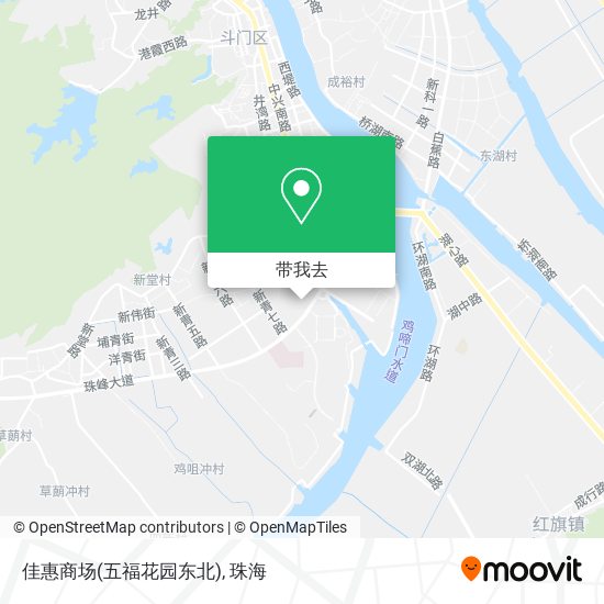 佳惠商场(五福花园东北)地图
